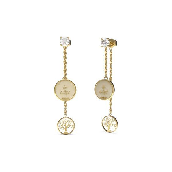 GUESS JEWELS JEWELRY Mod. JUBE01444JWYGT-U Earrings GUESS JEWELS