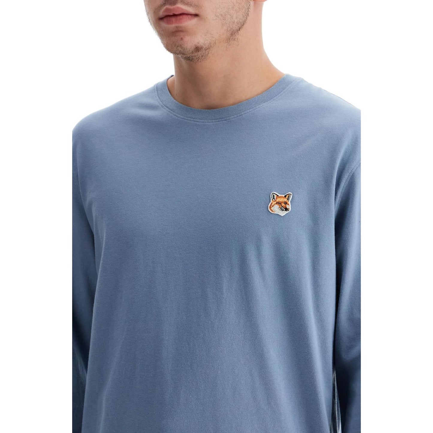 Maison Kitsune 'long-sleeved fox head Topwear Maison Kitsune