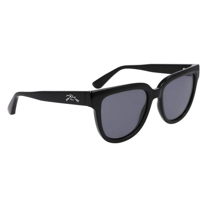 Longchamp Black Injected Sunglasses