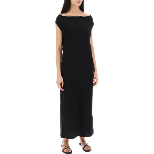 Loulou Studio long organic cotton martial dress in 9 Dresses Loulou Studio