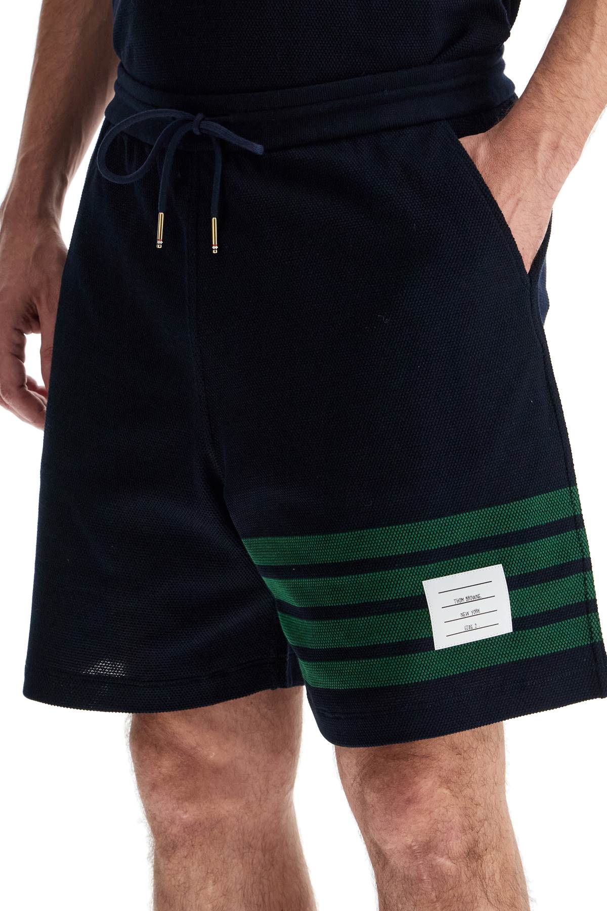 Thom Browne 4-bar cotton bermuda shorts Short trousers Thom Browne