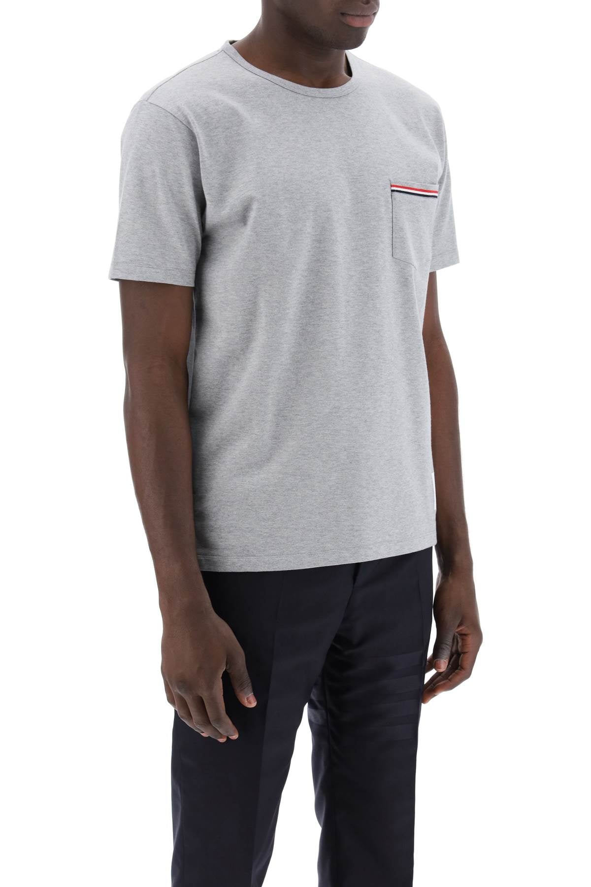 Thom Browne rwb pocket t-shirt Topwear Thom Browne