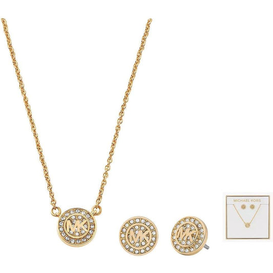 MICHAEL KORS JEWELS Mod. LOGO - Special Pack Necklace + Earrings Necklace MICHAEL KORS JEWELS