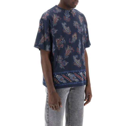 Etro paisley print crewneck t Topwear Etro