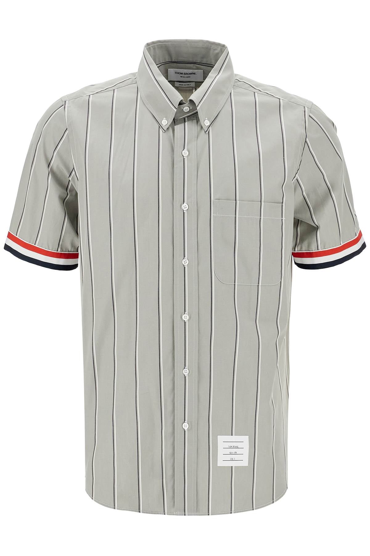 Thom Browne striped short-sleeved shirt Shirts Thom Browne