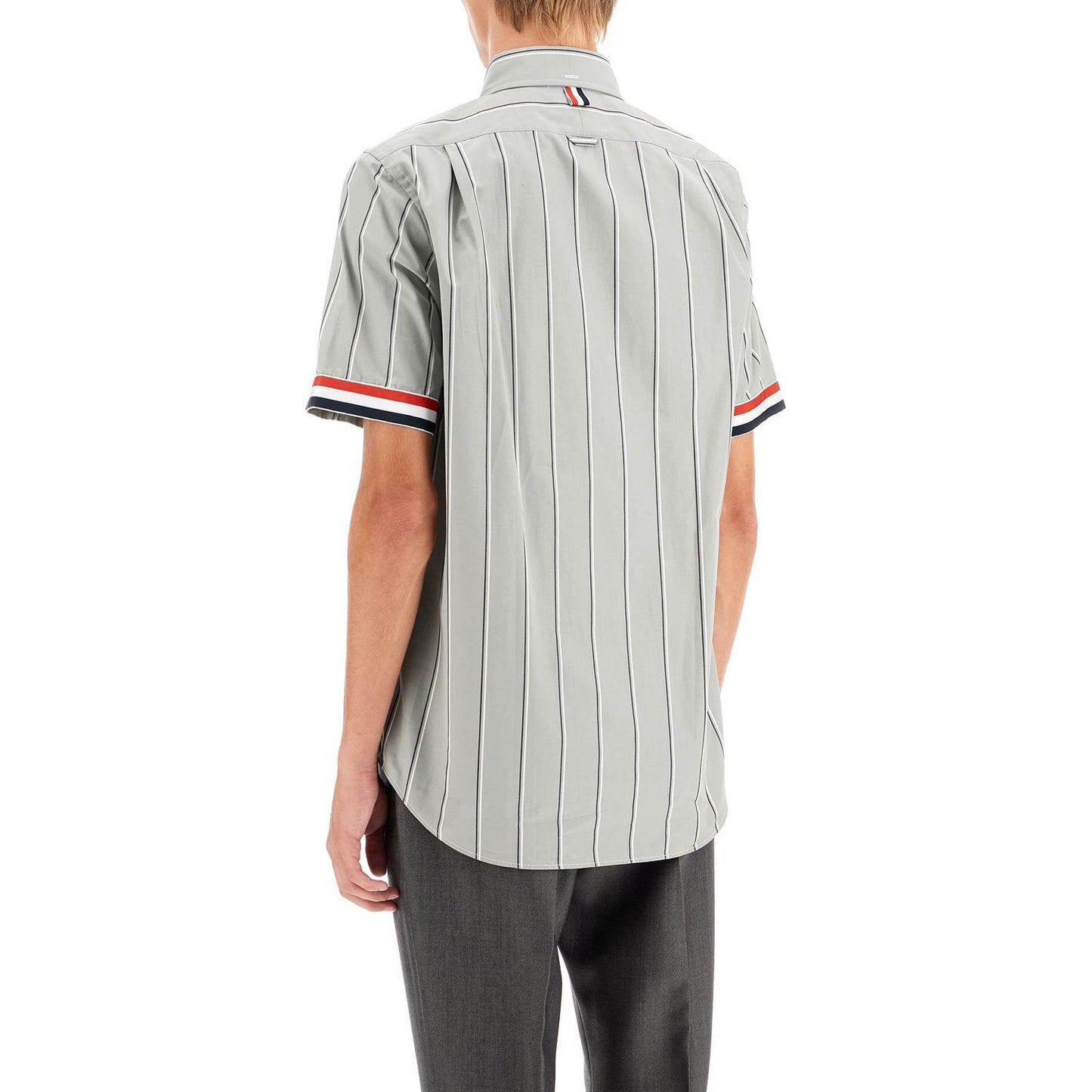 Thom Browne striped short-sleeved shirt Shirts Thom Browne