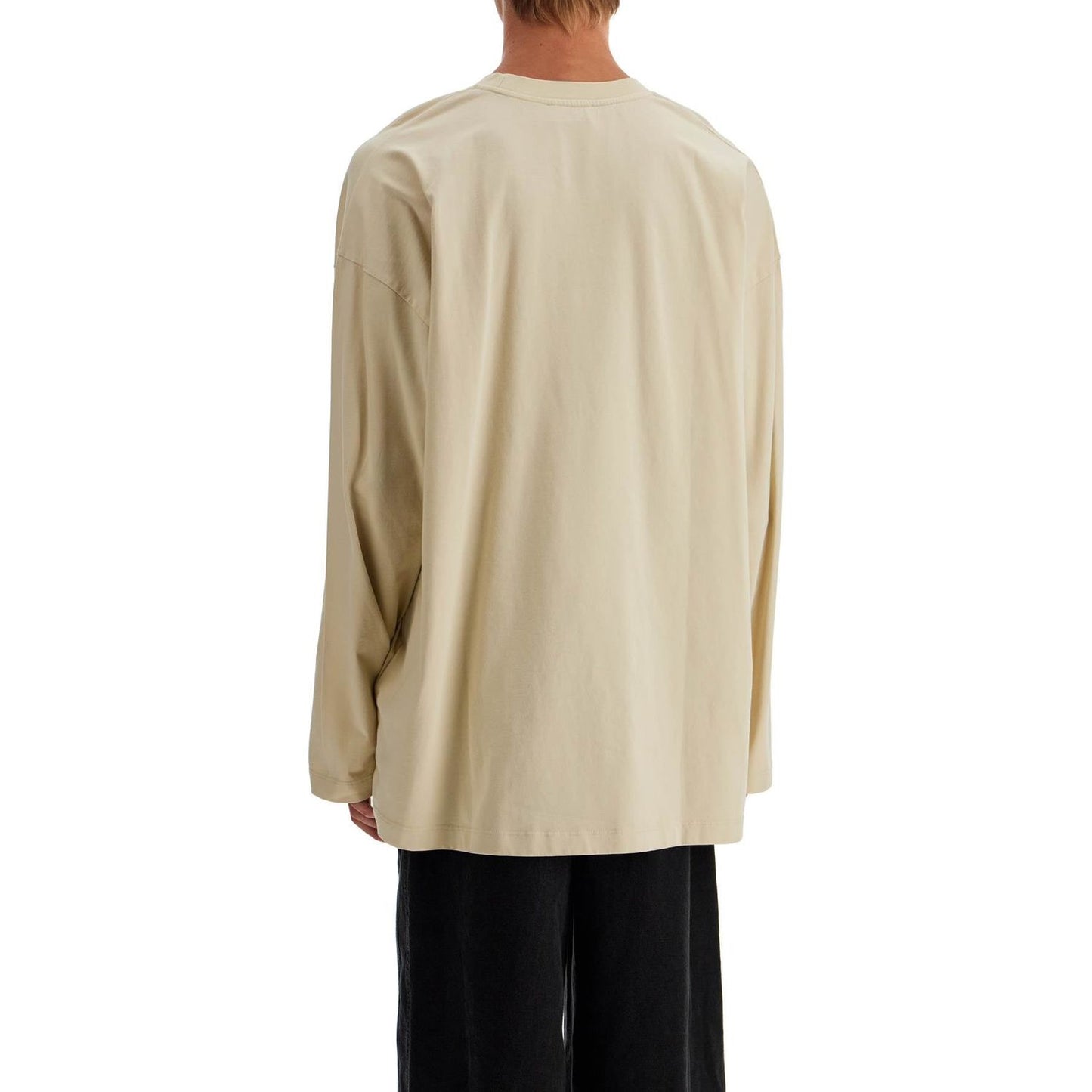 Off White Off-White long sleeve oversized t-shirt Topwear Off White