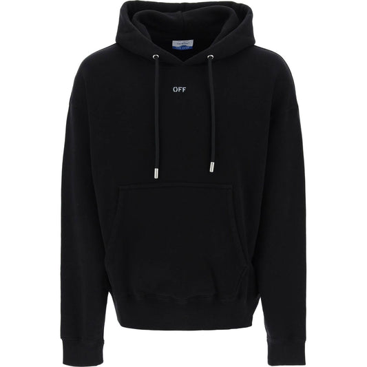 Off-White skate hoodie with off logo Topwear Off-White