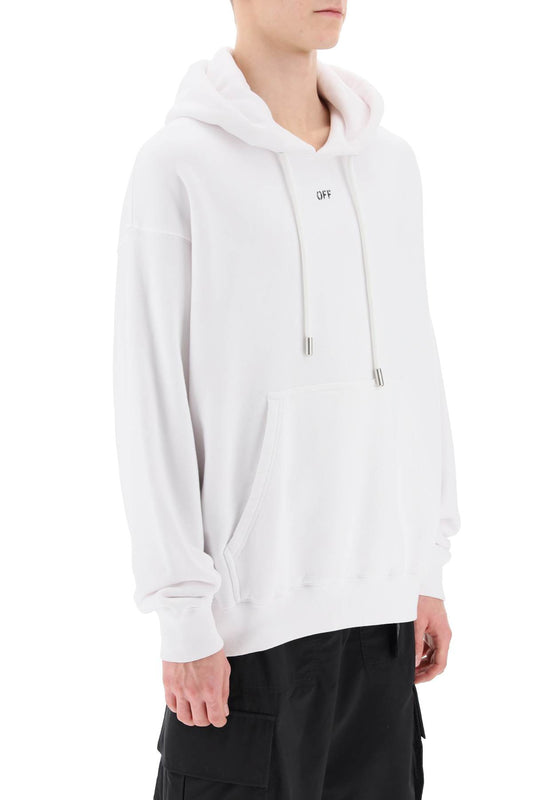 Off-White skate hoodie with off logo Topwear Off-White