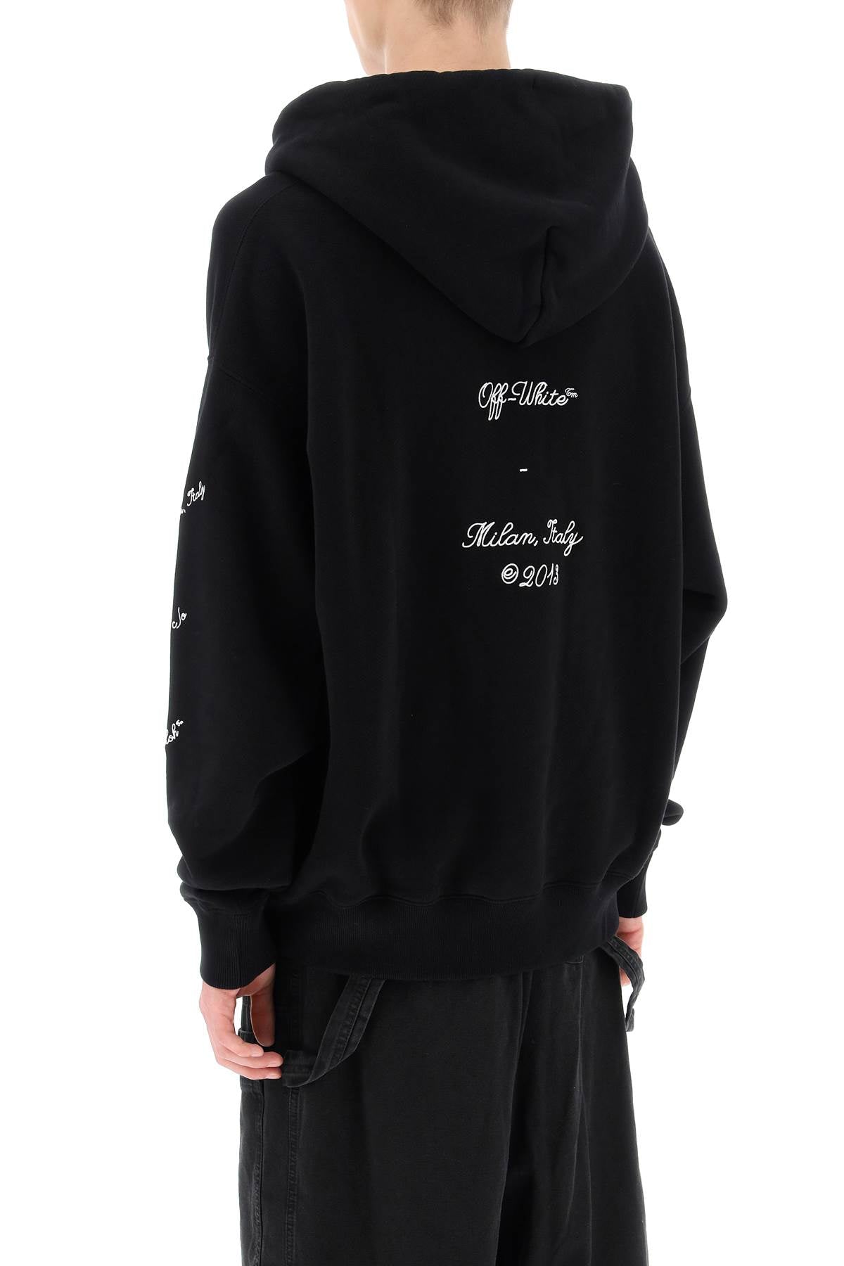 Off-White skate hoodie with 23 logo Topwear Off-White