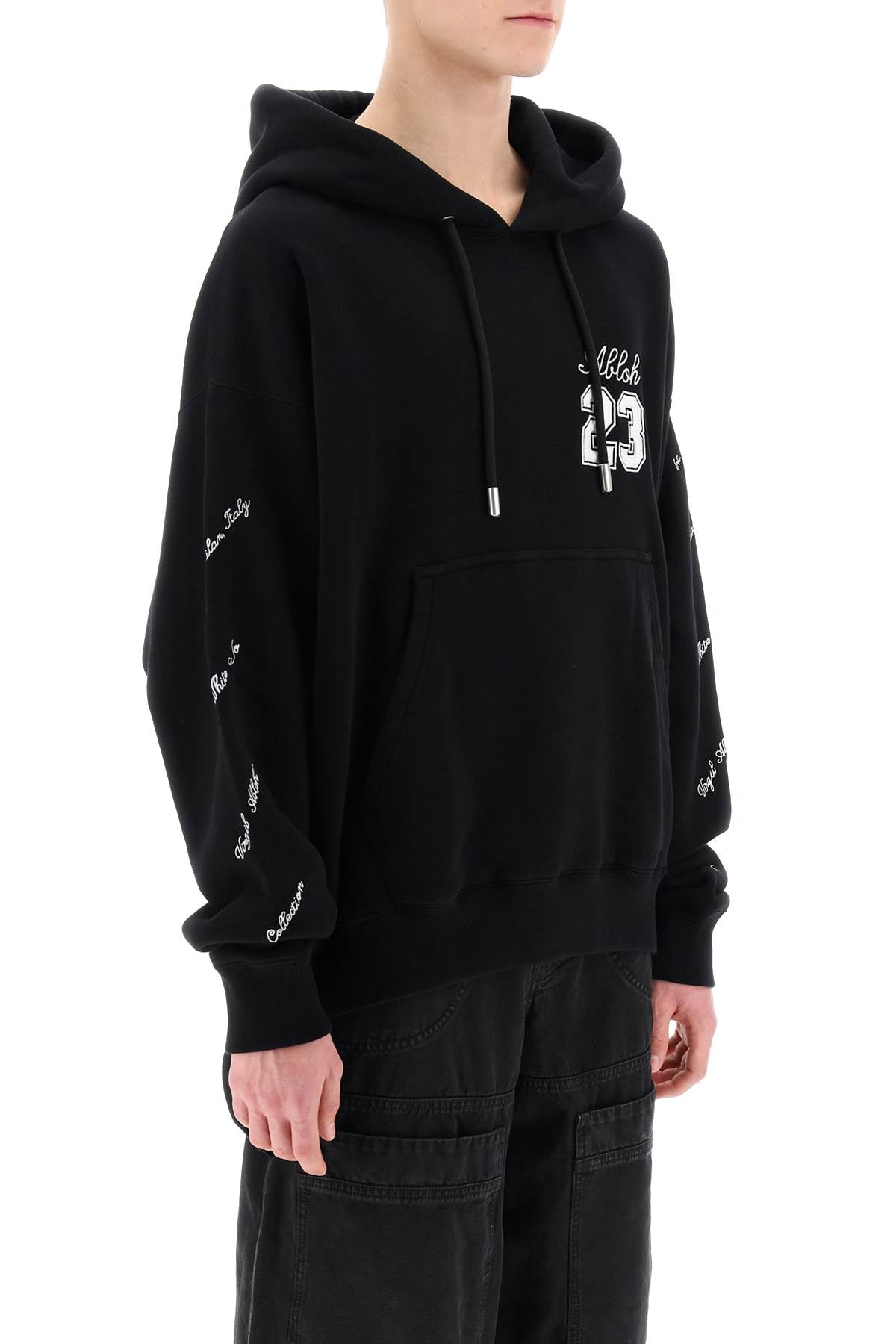 Off-White skate hoodie with 23 logo Topwear Off-White