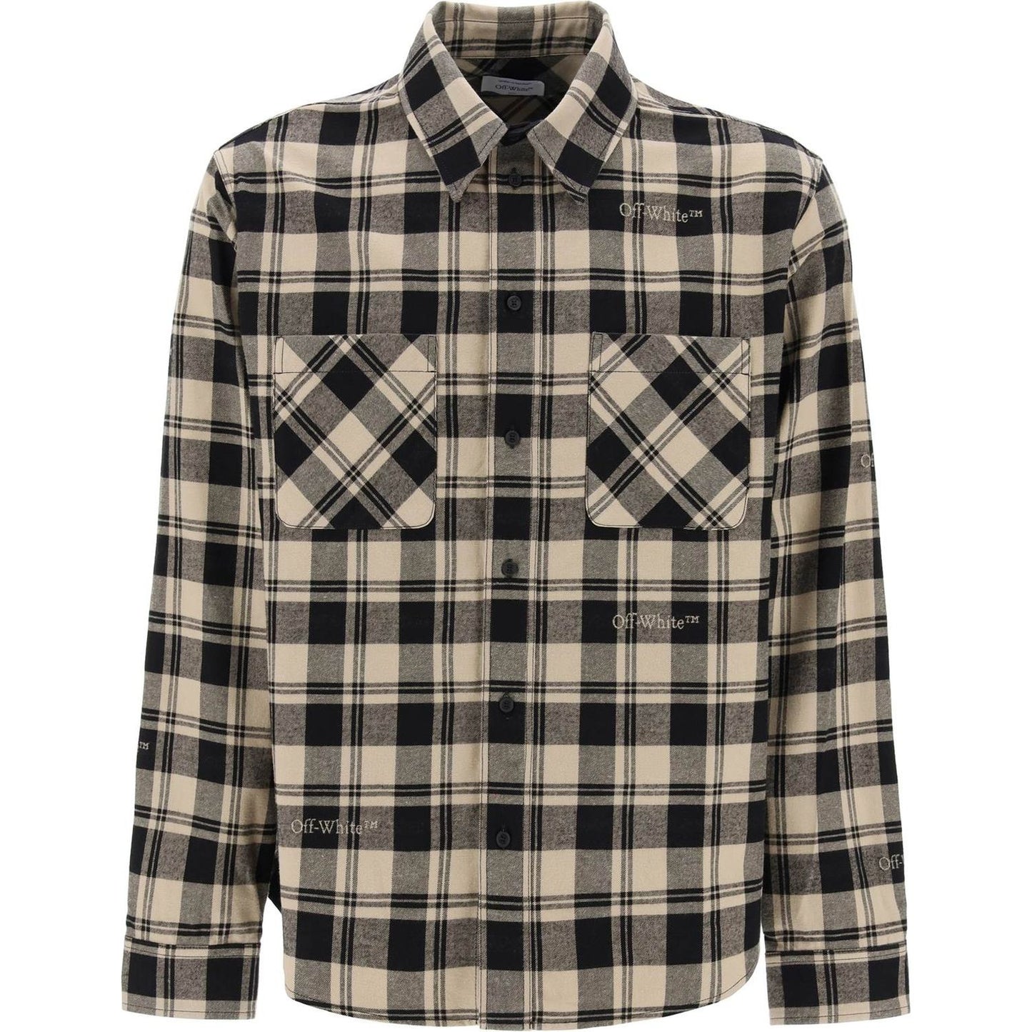 Off-White check flannel shirt