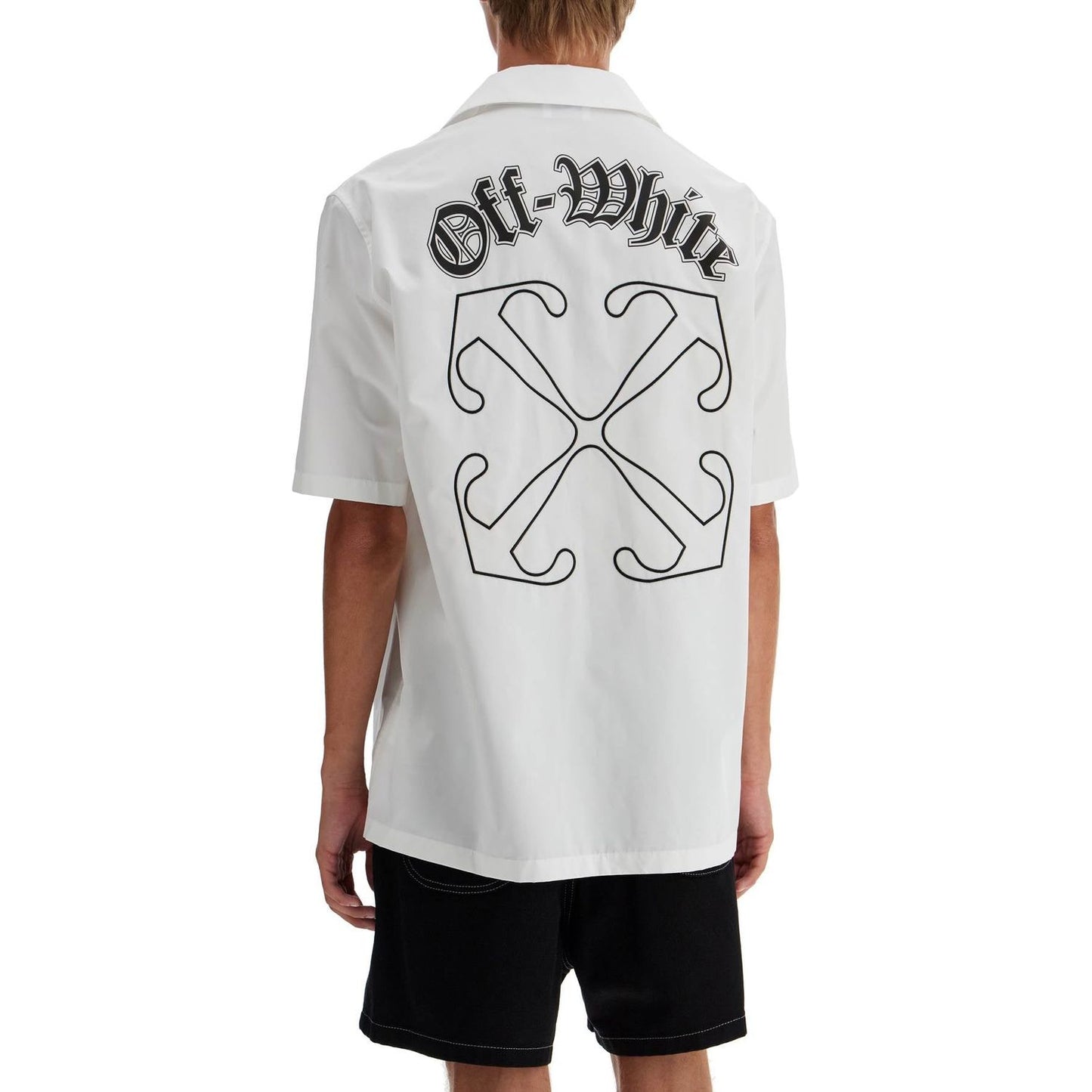 Off White Off-White short-sleeved gothic arrow shirt Shirts Off White