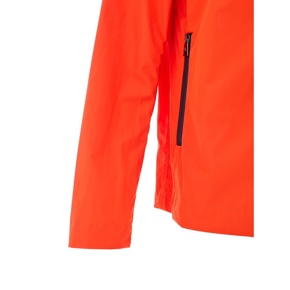 Paul & Shark Orange Polyester Shell Jacket
