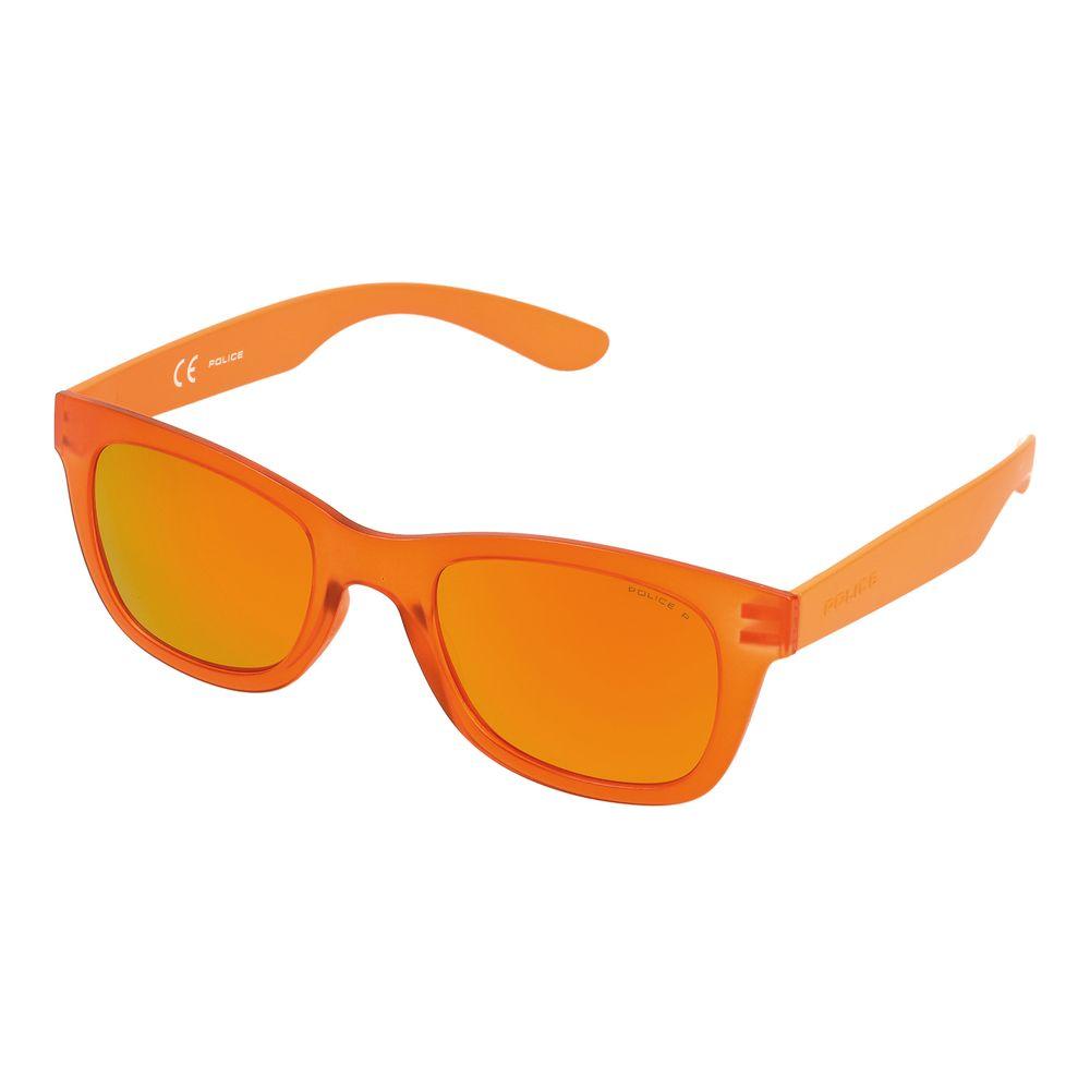 Police Orange Injected Sunglasses 1728,New with tags,Orange,Police,Unisex,Unisex Sunglasses - Sunglasses Police POS194450B55RAC