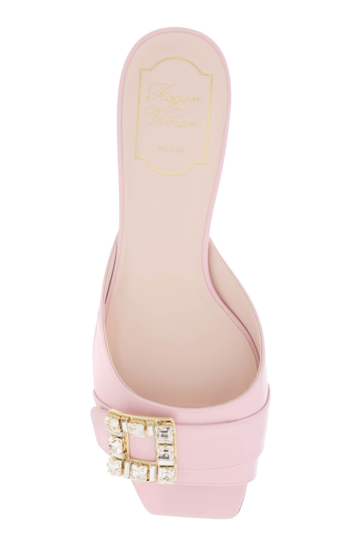 Roger Vivier très vivier patent leather mules Mules Roger Vivier