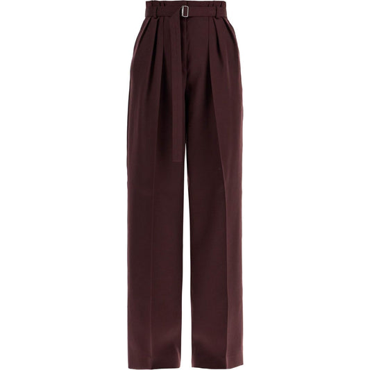 Lanvin wide-leg pants with belt Trousers Lanvin