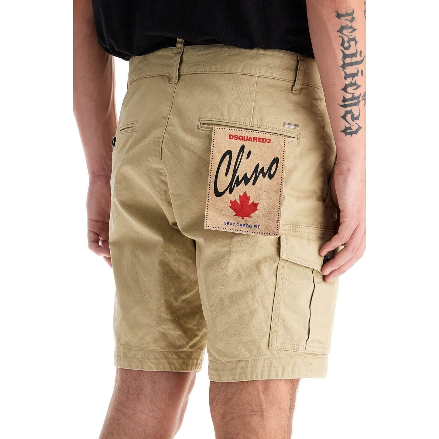 Dsquared2 sexy cargo bermuda shorts for Short trousers Dsquared2