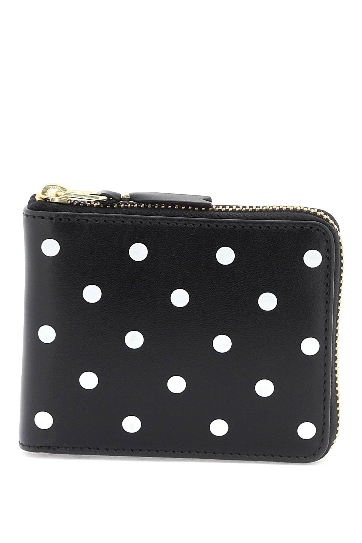 Comme Des Garcons Wallet Comme Des Garcons Wallet polka dot zip around wallet