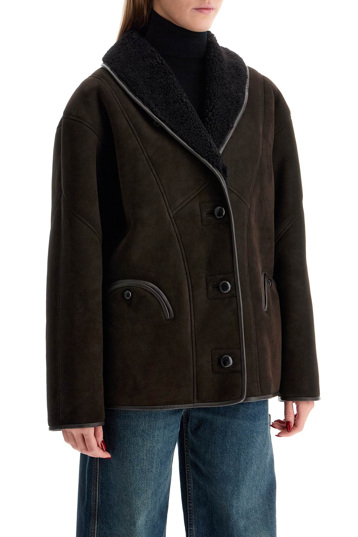 Blaze Milano shearling tatoosh coat Jackets Blaze Milano