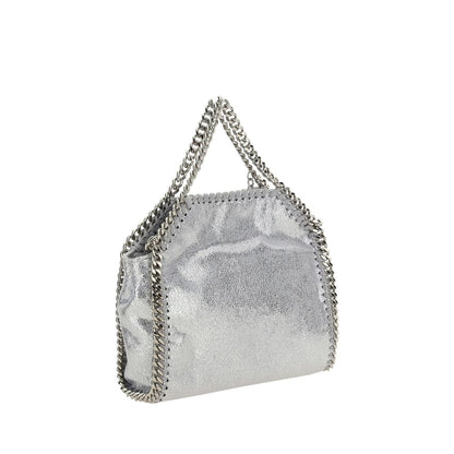 Stella McCartney Silver Polyester Shoulder Bag