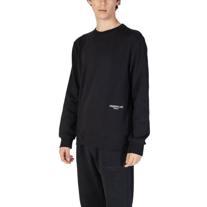 Underclub Black Cotton Sweatshirt