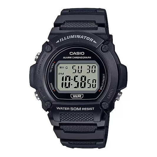 CASIO TIMELESS COLLECTION Mod. SPORT- ILLUMINATOR. WR 50M. ALARM. CHRONOGRAPH CASIO COLLECTION & VINTAGE
