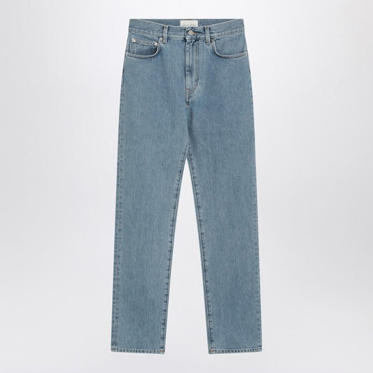 Loulou Studio Straight jeans Wular blue