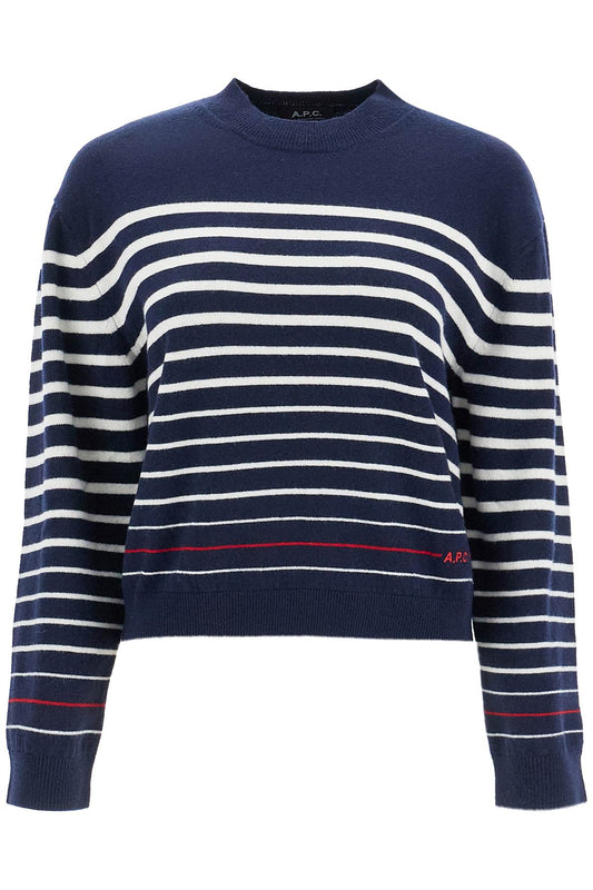 A.P.C. A.P.C. "striped wool billie pullover