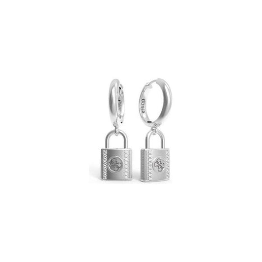 GUESS JEWELS JEWELRY Mod. JUBE01095JWRHT-U Earrings GUESS JEWELS