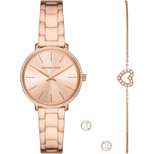 MICHAEL KORS Mod. PYPER Special Pack (watch-bracelet-earrings) MICHAEL KORS